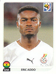 Eric Addo Ghana samolepka Panini World Cup 2010 #320
